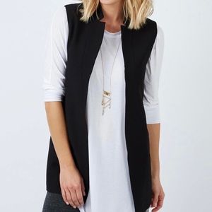 Evereve Longline Notch Vest